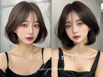 Euphoria SHIBUYA GRANDE 渋谷　韓国ヘア/顔周り/レイヤー【ユーフォリア】