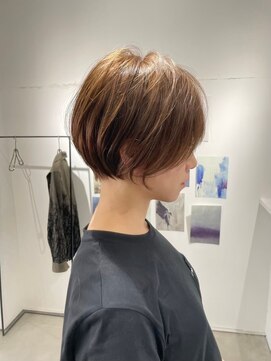 ジュベ 別府店(juve.) 別府ショートボブ顔まわりレイヤーカット髪質改善カラー30代