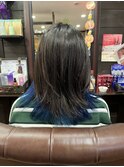 色落ち楽しめる濃いめインナーカラー(※ご新規さまNGstyle※)