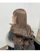 イオエ 表参道(ioe)&nbsp;黒髪/オリーブグレー/小顔/ココアベージュ/髪質改善/縮毛矯正