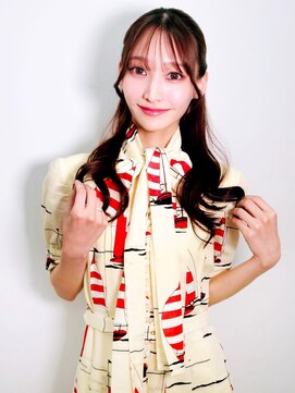 銀座ヘアセット。宣材サロモ編。シンプルハーフアップVOL1.0