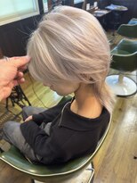 ダスティ穂高店 ホワイトカラー_メンズカット_ハイトーン_ブリーチカラー