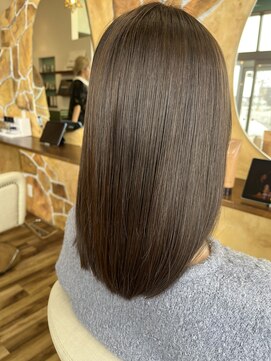 シュパーブ オリゾン(SUPERBE horizon) オリーブブラウン/髪質改善/バイカルテトリートメント