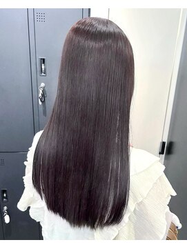 ケンジ 横浜(KENJE) ワンカラー/ラベンダー/ピンク/暖色カラー/艶髪