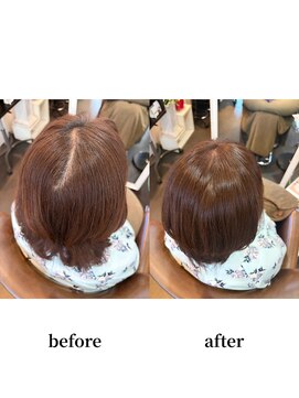 ピスケス(pisces) 「白髪×細毛解決」根元が自然に立ち上がる老化ケアカラー