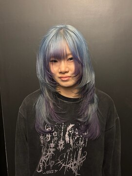 ゲーム 原宿店(GAME) Light Blue × Light Lavender