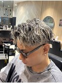 漢らしさ溢れる！？ホワイトフルメッシュ×ツイスト！