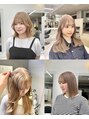 ソヨン 横浜店(SOYON) ブリーチカラーも人気♪ミルクティーベージュ似合わせます♪