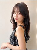 Cote 美髪/オリーブベージュ/レイヤーカット/ミディアムレイヤー