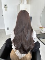 ソア バイ リコヘアーうるま(SOAR by lico hair Uruma)&nbsp;ダークパープル/ナチュラルショート/夏のヘアアレンジ/うるま