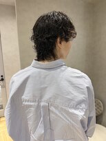 ジルバイジアン(JILL by GIEN)&nbsp;メンズマッシュウルフパーマ/波巻きスパイラルパーマ@sarina