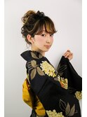 【ruf hair design】浴衣アレンジ