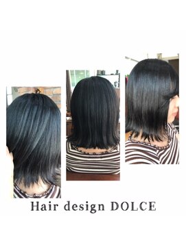 ヘアー デザイン ドルチェ(Hair design DOLCE) 外ハネボブ