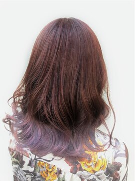 ククル ヘアー(cucule Hair) 京都・西院cuculehair　ラベンダーグラデーション