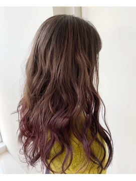 アディション 渋谷(ADITION) 【ADITION渋谷】ピンクラベンダーカラー!