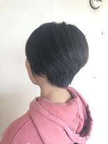 フランジェッタヘアー(Frangetta hair) カット職人ショート