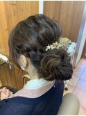 ふんわりヘアセット