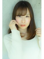 ヘアーアンドビューティストーリア 蒲田店(hair beauty STORIA)&nbsp;【STORIA蒲田店】フェミニンロブ