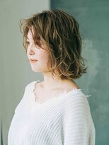 プロデュース 相模原店(Produce) 伸ばしかけ☆ヌーディーカラー♪色っぽふんわりミディ