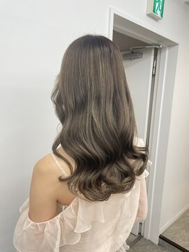 エイト 恵比寿店(EIGHT ebisu) ベージュハイライト透明感カラー