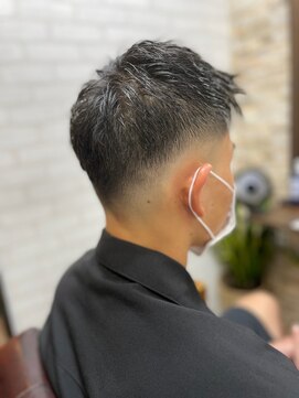 アトリエナガノ(atelier nagano) ツーブロック/メンズパーマ/ニュアンスパーマ/ブルージュ