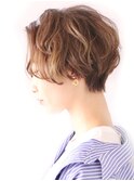 ひし形パーマショート／フェザーショート／30代40代50代