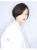 大人ショート/ショートボブ/丸みショート30代、40代、50代