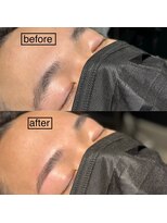 ダブル 和歌山店(W)&nbsp;平行眉毛メンズアイブロウワックス