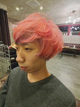 ヘアートランプ(hair trump) ピンク◆マッシュでもOK!