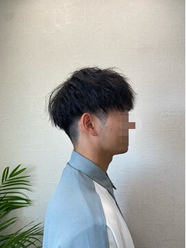 小谷理髪店 ソル(SOL) ツイストスパイラルパーマ＋マッシュショート