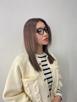 小森谷,グレーベージュ,イメチェン似合わせカットe56