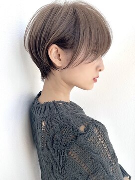 アンド ストーリーズ(&STORIES) ショートボブ髪型20代30代前髪あり前髪なし面長丸顔【荒牧】AY4