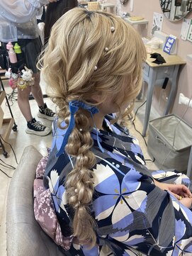 プーペ(pupe) サイド編みおろし