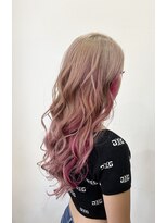 ワタナベ Watanabe美容室&nbsp;インナーピンク