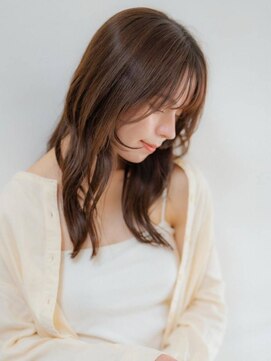 ベンジー 福間(benji) 大人ガーリーレイヤーヘアモカブラウン 2