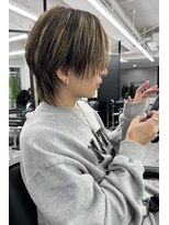 スライバイリアオオサカ(Sly By Ria OSAKA)&nbsp;マッシュウルフ【梅田】【大阪】