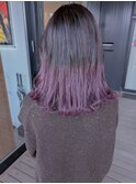 グラデーション×ピンクパープル