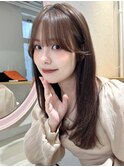 韓国風スタイル/レイヤーカット/髪質改善/透明感カラー/熊本
