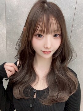 クム(kumu) 【kumu】ロングレイヤー/顔周りカット/栄/名古屋