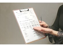 独自の骨格診断カウンセリングシートで今までに無い美容室体験をあなたに！