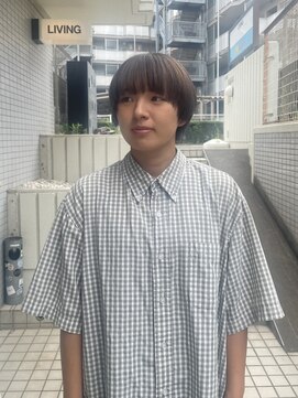 リビング 津田沼(LIVING) マッシュショート/オリーブベージュ【津田沼駅】