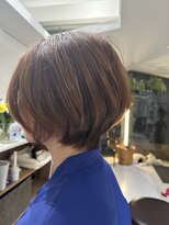 リラックスヘアーサロン ワッカ(Relax Hair Salon WAKKA) 前下がりボブ
