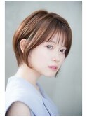 ★わとわシアーカラータンバルモリフレアバングショート美髪