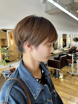 ロジエ(ROSIER) えりあしスッキリハンサムショート20代ショート30代ショート