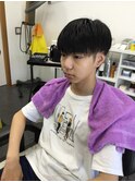 メンズツーブロック