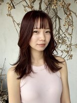 ディレクト(Direct)&nbsp;《Direct》レイヤーカット×チェリーブラウン