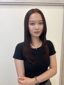 シャルム アロ(Charme Alo) 韓国風レイヤー×レッドブラウン