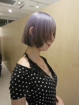 スタン 渋谷(Stam) ペールパープル/ラベンダー/ダブルカラー/デザインカラー/カラー