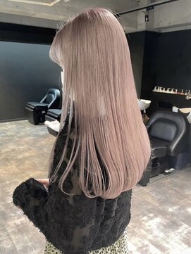 ペレ 梅田(PELE) くびれヘア/アプリコットオレンジ/夏のヘアアレンジ/梅田