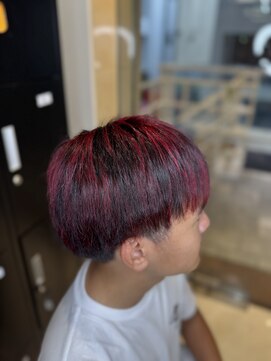 ミルクティー(Milk TEA) メンズメッシュカラー♪